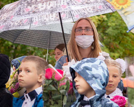 1st of September: Tomsk, Russia, celebration of Day of Knowledge