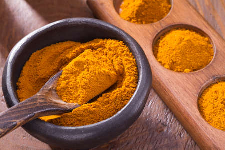 Turmeric powderの写真素材