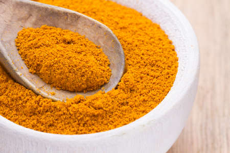 Turmeric powderの写真素材
