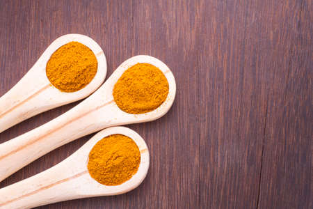 Turmeric powderの写真素材