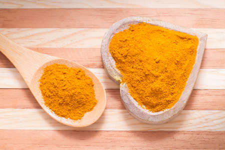 Turmeric powderの写真素材