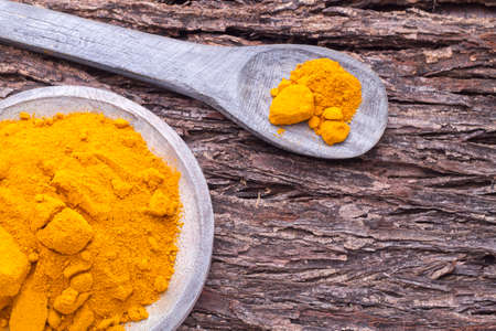 Turmeric powderの写真素材