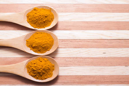 Turmeric powderの写真素材