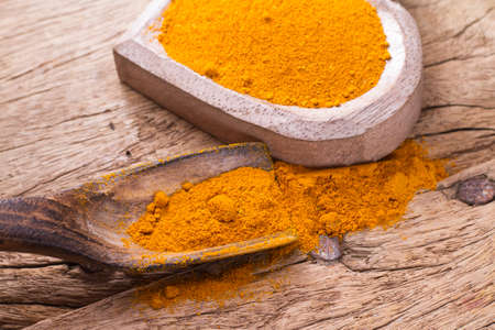 Turmeric powderの写真素材