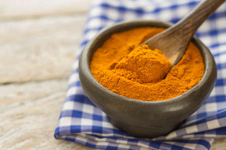 Turmeric powderの写真素材