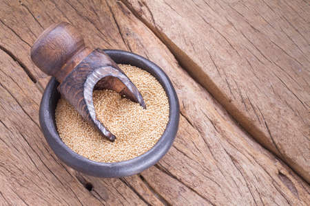 grains and amaranth energetic bar on the table - Amaranthusの写真素材