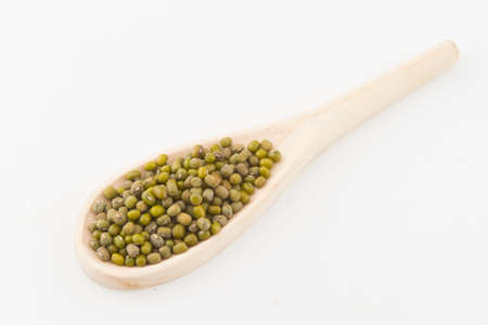 Mung bean closely, Vigna radiataの写真素材