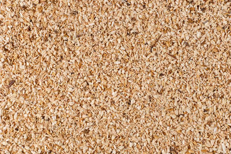 Sawdust background, close-upの写真素材