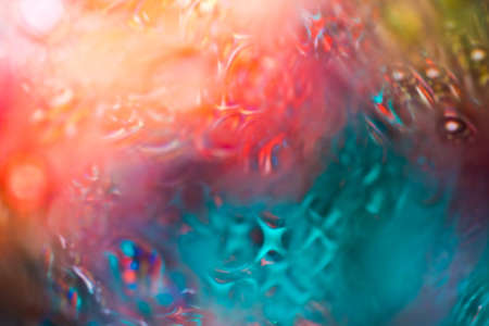 colorful blur bokeh background imageの写真素材