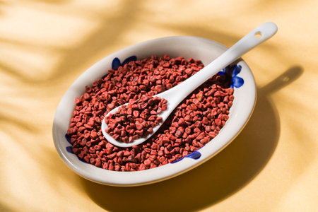 Experience the Bold and Distinctive Flavor of Annatto Seeds in Your Cookingの写真素材
