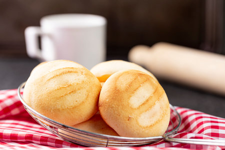 Delicious and nutritious almojÃ¡banas or pandebono, a food based on cassava flour and cheese