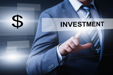 Investment Finance Success Banking Business Internet Technology Concept.の写真素材