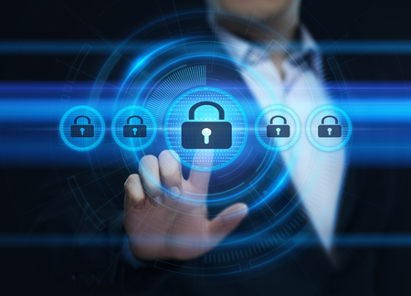 Cyber Security Data Protection Business Technology Privacy concept.