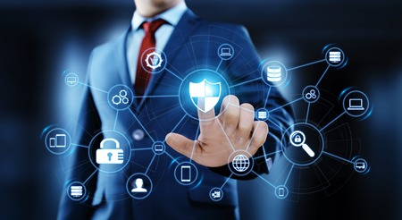 Data protection Cyber Security Privacy Business Internet Technology Concept.