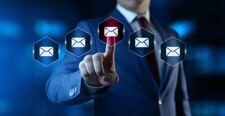 E-mail marketing Communication Business Technology Internet Network Conceptの写真素材