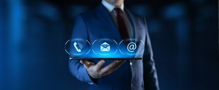 Technical Support Center Customer Service Internet Business Technology Concept