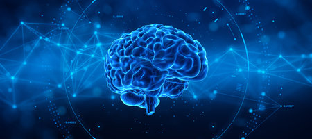 Digital Brain. Artificial intelligence AI machine learning Business Technology Internet Network...