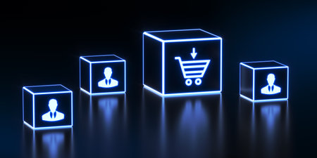 E-commerce add to cart online shopping business technology internet concept