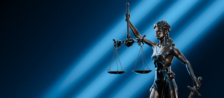 Legal Concept: Themis is Goddess of Justice and lawの写真素材