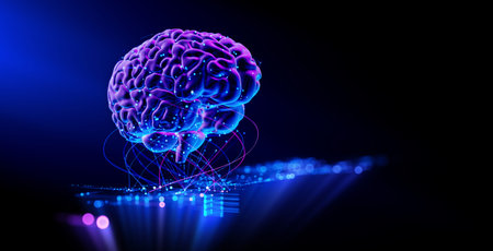 Human Brain - Futuristic Concept of Intelligence, science and mind