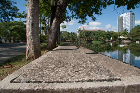 lagoon of illusions,tomas garrido canabal park,Villahermosa,Tabasco,Mexicoの写真素材