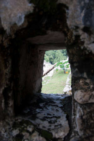 Archaeological zone of Palenqueの写真素材