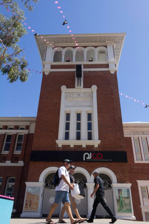 Perth ,Western Australia / Australia - 01/20/2013 : Perth institute of contemporary arts, PICA Building.のeditorial素材