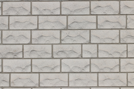 White brick stone wall / sandstone - facade of a building