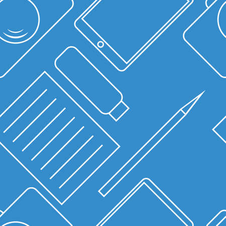 Light blue color seamless pattern abstract backgroundのイラスト素材