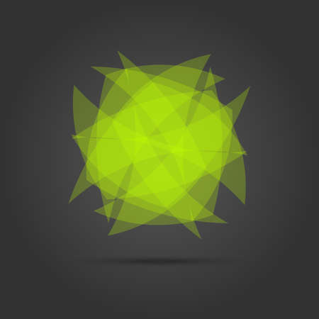 Business Abstract Circle logo. Corporate, Media, Technology styles vector logo design template.のイラスト素材