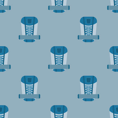 Backpack seamless patternのイラスト素材