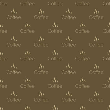 Coffee seamless patternのイラスト素材