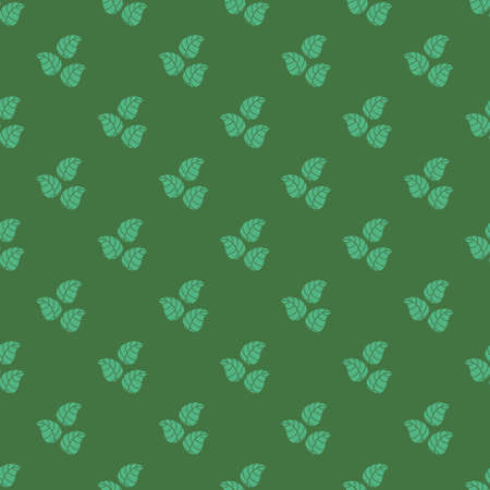 Leaf seamless patternのイラスト素材