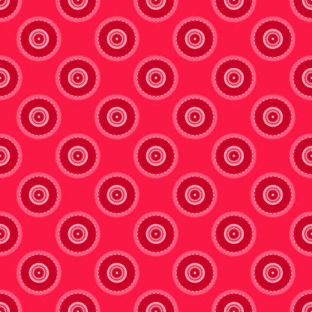 Mandala seamless patternのイラスト素材