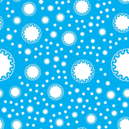 abstract circle seamless patternのイラスト素材