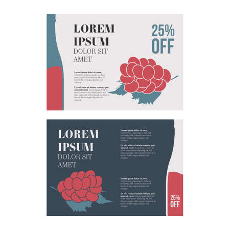 Restaurant alcohol bannerのイラスト素材