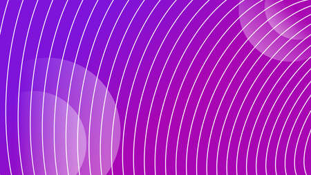 Pink futuristic background with shapes and wavesのイラスト素材