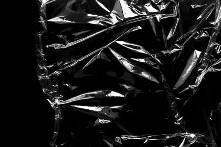 Plastic Wrap Textureの写真素材
