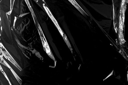 Plastic Wrap Textureの写真素材