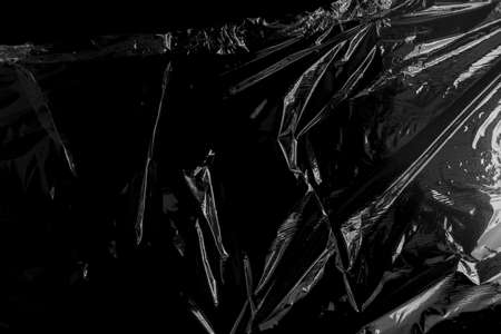 Plastic Wrap Textureの写真素材