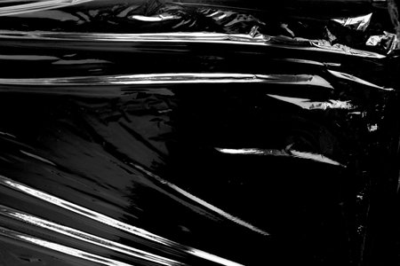 Plastic Wrap Textureの写真素材