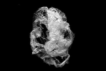 Plastic Wrap Textureの写真素材