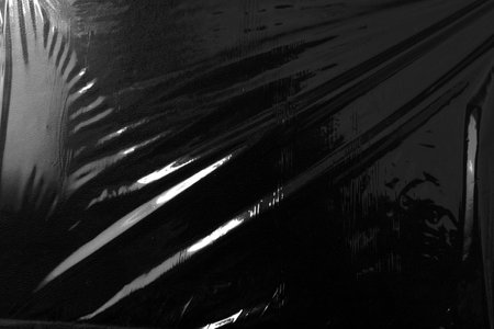 Plastic Wrap Textureの写真素材