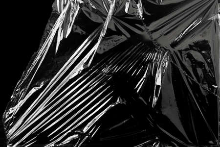 Plastic Wrap Textureの写真素材