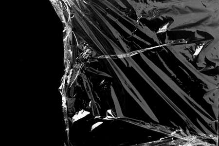 Plastic Wrap Textureの写真素材