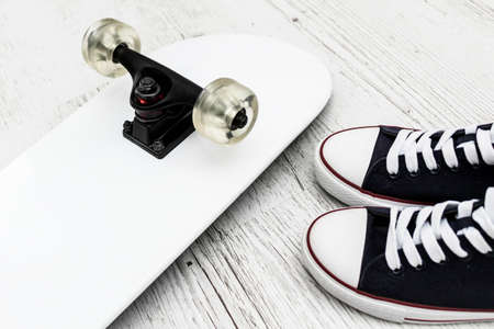 Skateboard Background Pictureの写真素材