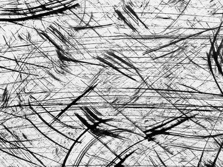 Black and white grunge. Distress overlay texture. Abstract surfaceの写真素材