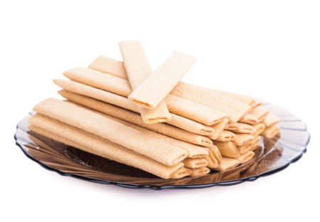 Cookie isolated on whiteの写真素材