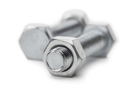screw isolated on the white backgrounds