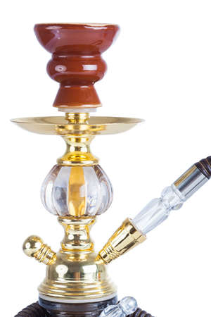 hookah isolated over a white background